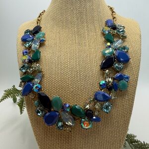 J. Crew Statement Elegant Multicolor Statement Necklace